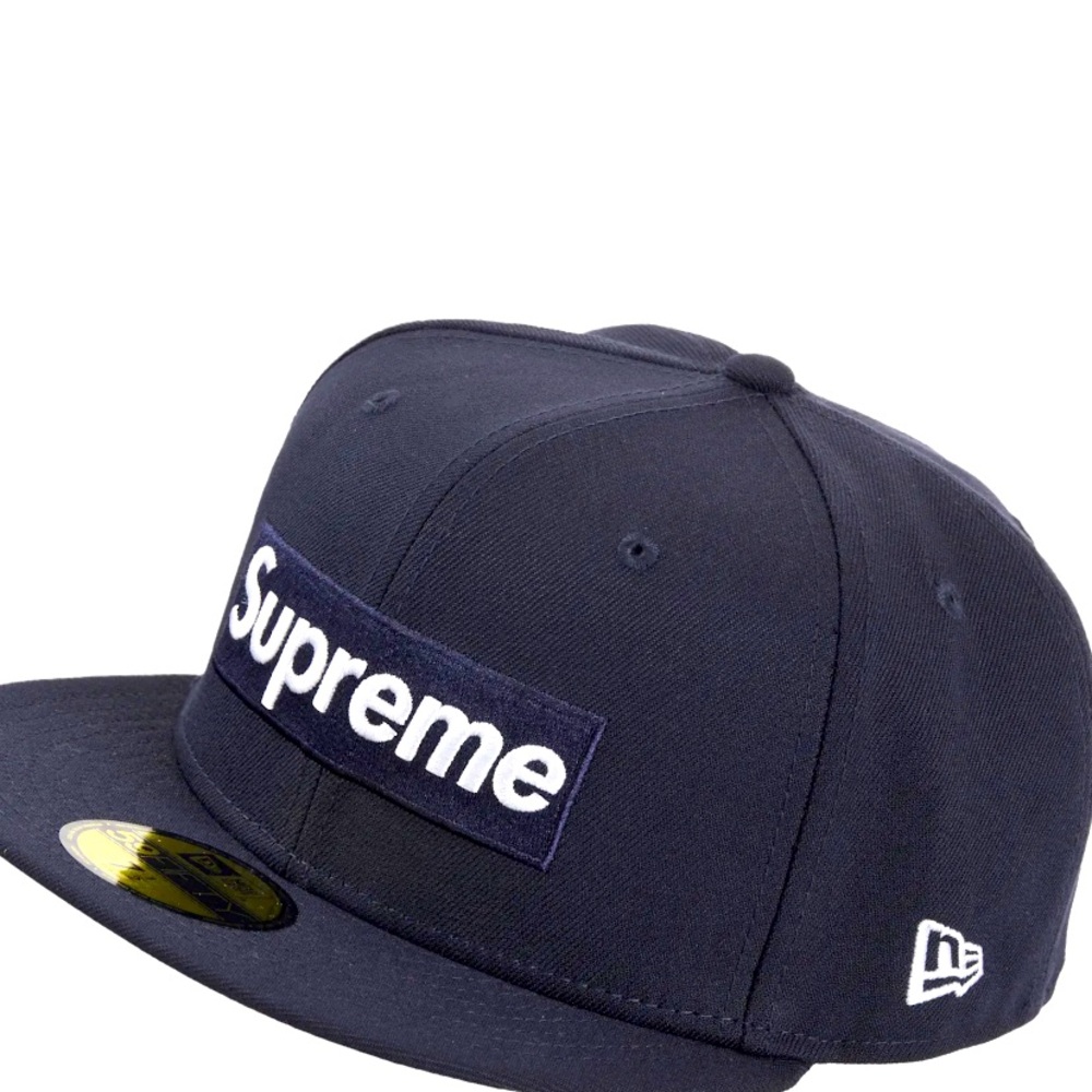 Supreme grinch Christmas hat new era navy 7 1/4 new